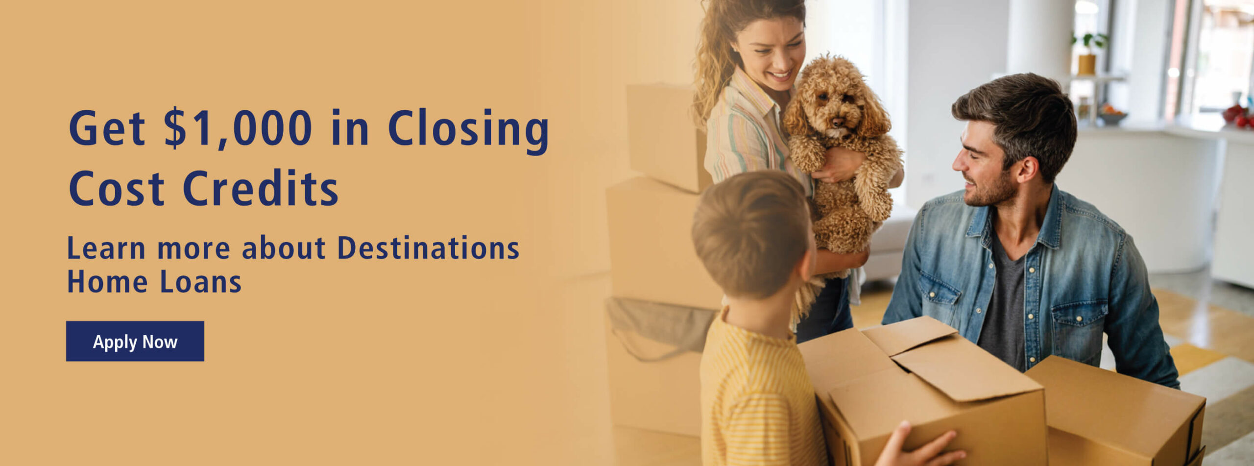 Get $1,000 in Closing Cost Credits with a Destinations Home Loan